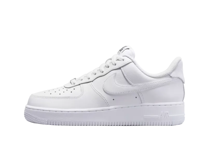 Nike Air Force 1 Low '07 Flyease Triple White (Women's) (DX5883-100) | SneakerClassics