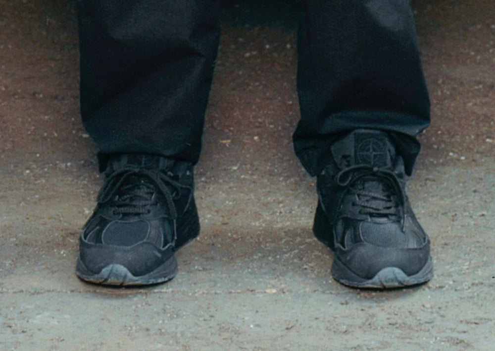 New Balance 991v2 MiUK Stone Island Ghost Pack Black (U991SK2) | SneakerClassics