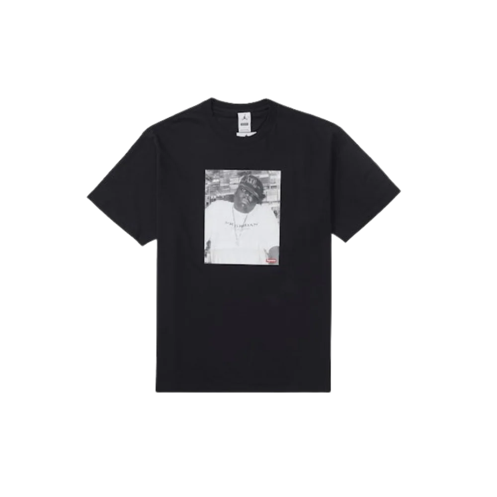 Supreme Jordan Biggie S/S Top Black (SUPREME-JORDAN) | SneakerClassics