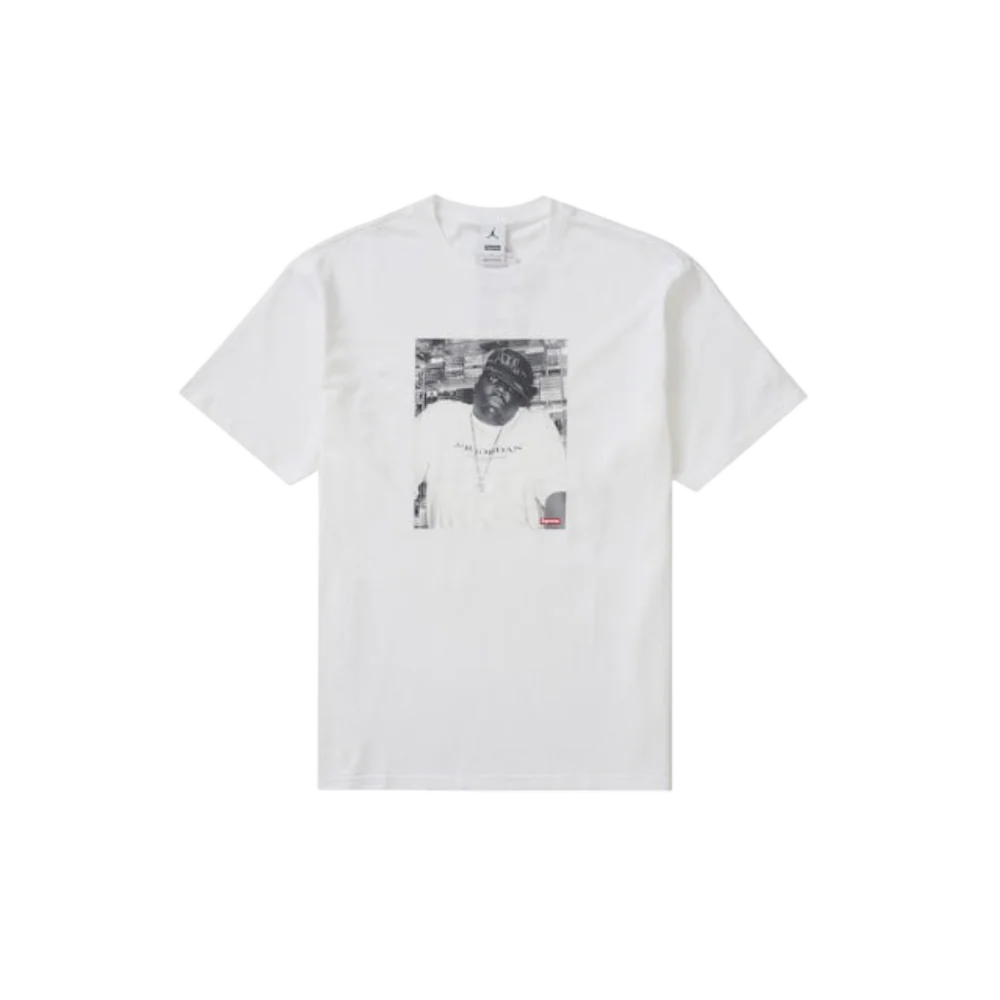 Supreme Jordan Biggie S/S Top White (SUPREME-JORDAN) | SneakerClassics
