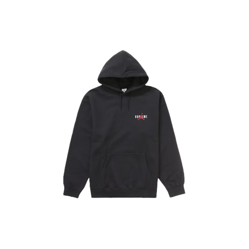 Supreme Jordan Hooded Sweatshirt (FW24) Black (HF0836-010) | SneakerClassics