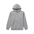Supreme Burberry Box Logo Hooded Sweatshirt Heather Grey (SUPREME-BURBERRY) | SneakerClassics