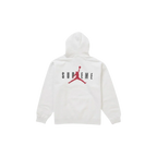 Supreme Jordan Hooded Sweatshirt (FW24) Ash Grey (SUPREME-JORDAN) | SneakerClassics