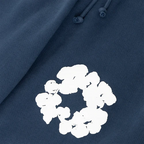 Denim Tears The Cotton Wreath Shorts Navy | SneakerClassics