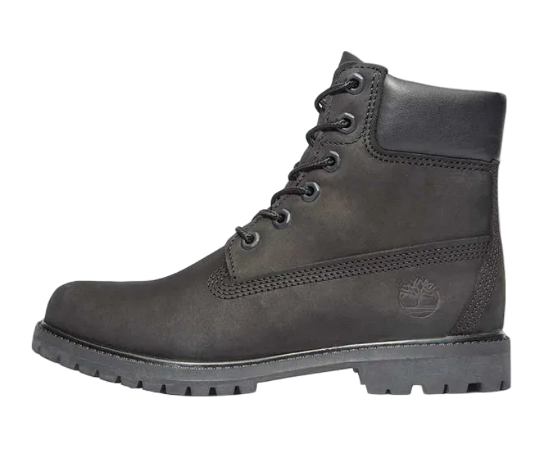 Timberland 6 Inch Premium Waterproof Boots Black Nubuck (Women's) (TB) | SneakerClassics