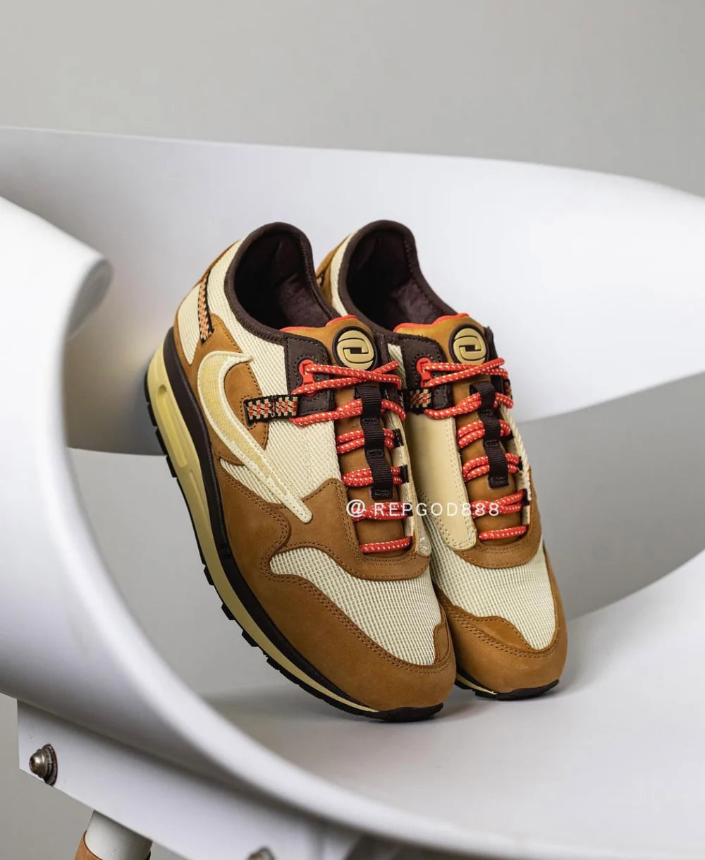 Nike Air Max 1 Travis Scott Cactus Jack Wheat Lemon Drop (DO9392-701) | SneakerClassics