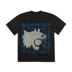 Travis Scott Cactus Jack For Fragment Danger Tee Washed Black (TRAVIS-SCOTT) | SneakerClassics