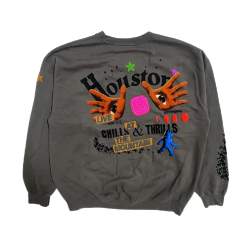 Travis Scott Houston Crewneck Grey (TRAVIS-SCOTT) | SneakerClassics