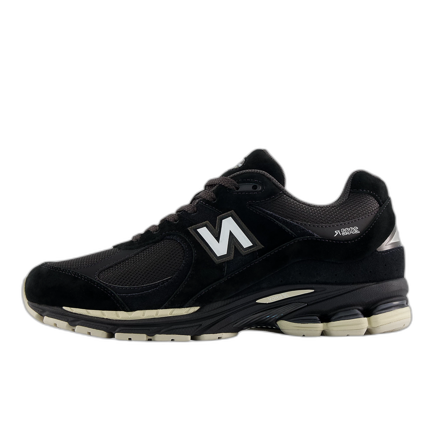 New Balance 2002R Black Timber Wolf White