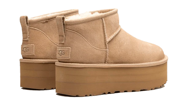 UGG Classic Ultra Mini Platform Boot Sand (Women's) (1135092-SAN) | SneakerClassics
