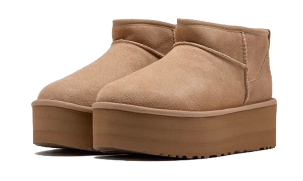 UGG Classic Ultra Mini Platform Boot Sand (Women's) (1135092-SAN) | SneakerClassics