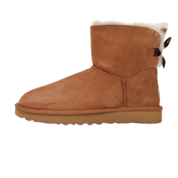 UGG Mini Bailey Bow II Chestnut (Women's) (1016501-CHE) | SneakerClassics