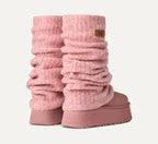 UGG Classic Mini Dipper Legwarmer Boot Pink Dawn (Women's) (1178990-PDW) | SneakerClassics