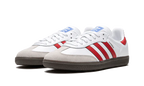adidas Samba OG White Better Scarlet Shadow Red (JI3201) | SneakerClassics
