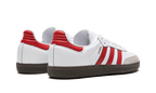 adidas Samba OG White Better Scarlet Shadow Red (JI3201) | SneakerClassics