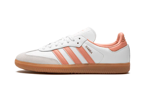adidas Samba OG White Wonder Clay Gum (Women's) (IG5932) | SneakerClassics