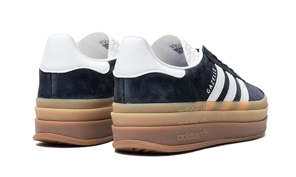 adidas Gazelle Bold Black White Gum (Women's) (IE0876) | SneakerClassics