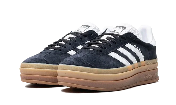 adidas Gazelle Bold Black White Gum (Women's) (IE0876) | SneakerClassics