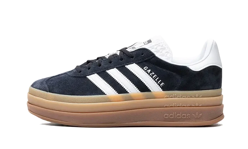 adidas Gazelle Bold Black White Gum (Women's) (IE0876) | SneakerClassics