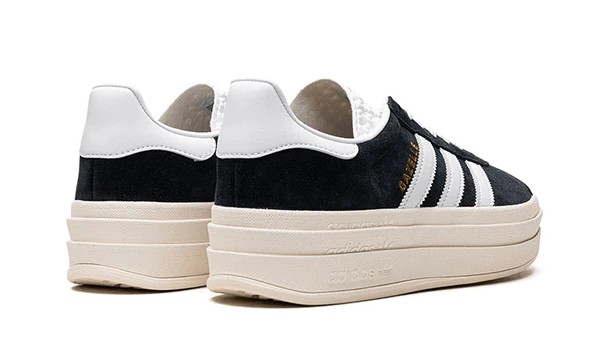 adidas Gazelle Bold Core Black White (Women's) (HQ6912) | SneakerClassics
