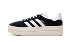 adidas Gazelle Bold Core Black White (Women's) (HQ6912) | SneakerClassics
