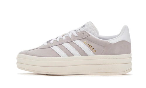 adidas Gazelle Bold Grey White (Women's) (HQ6893) | SneakerClassics
