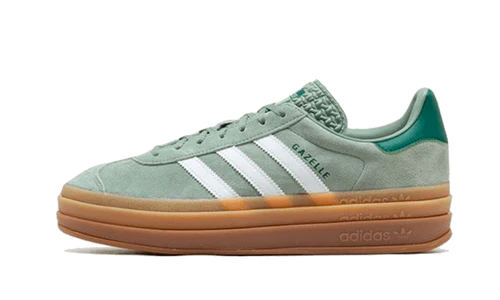 adidas Gazelle Bold Silver Green Gum (Womens) (ID6998) | SneakerClassics
