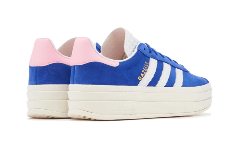 adidas Gazelle Bold True Pink Semi Lucid Blue (Women's) (HQ6894) | SneakerClassics