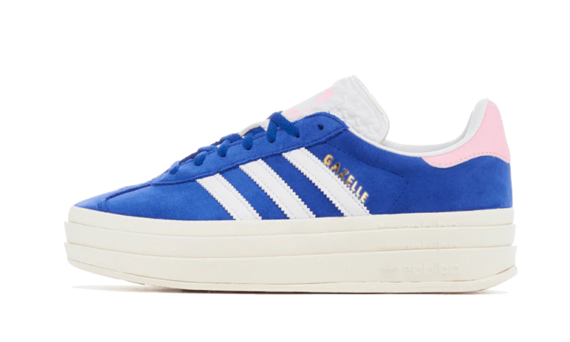 adidas Gazelle Bold True Pink Semi Lucid Blue (Women's) (HQ6894) | SneakerClassics
