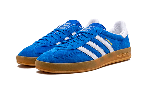 adidas Gazelle Indoor Blue Bird Gum (H06260) | SneakerClassics