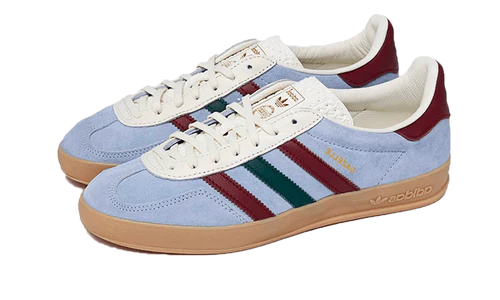 adidas Gazelle Indoor Blue Dawn Collegiate Burgundy (IG4994) | SneakerClassics
