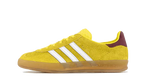 adidas Gazelle Indoor Bright Yellow Collegiate Burgundy (Women's) (IE7003) | SneakerClassics