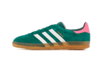 adidas Gazelle Indoor Collegiate Green Lucid Pink (Women's) (IG5929) | SneakerClassics