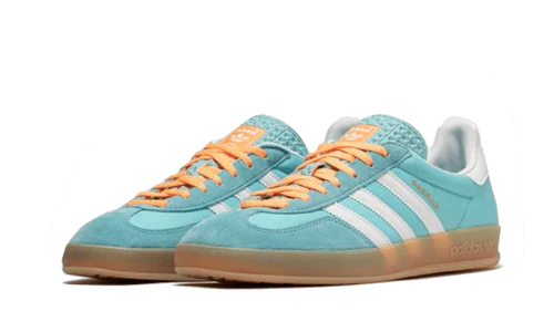 adidas Gazelle Indoor Preloved Blue White Gum (HQ9017) | SneakerClassics
