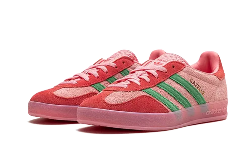 adidas Gazelle Indoor Semi Pink Spark Preloved Scarlet (Women's) (IG6782) | SneakerClassics