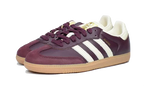 adidas Samba OG Maroon Gold Metallic (Women's) (ID0477) | SneakerClassics