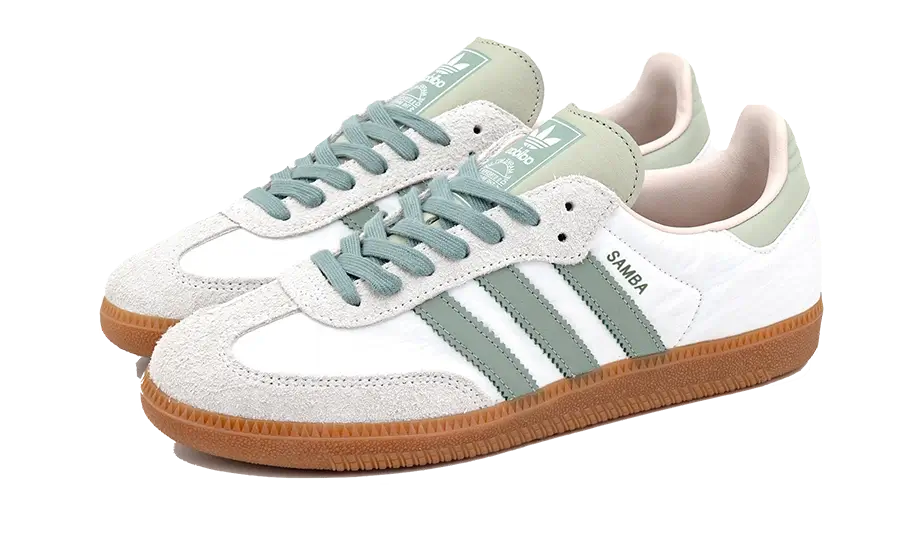 adidas Samba OG Silver Green Putty Mauve (Women's) (ID0492) | SneakerClassics