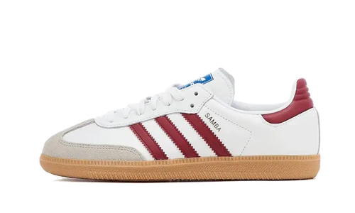 adidas Samba OG White Burgundy Gum (IF3813) | SneakerClassics