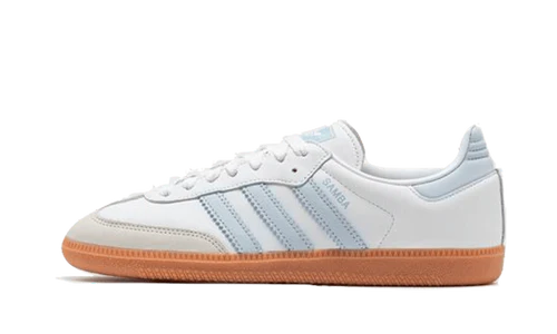 adidas Samba OG White Halo Blue Gum (Women's) (IE0877) | SneakerClassics