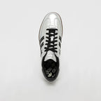 adidas Samba OG Silver Metallic Black Gum (Women's) (JI4218) | SneakerClassics