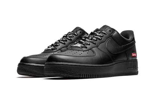Nike Air Force 1 Low Supreme Black (CU9225-001) | SneakerClassics