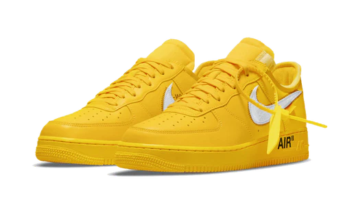 Nike Air Force 1 Low Off-White ICA University Gold (DD1876-700) | SneakerClassics