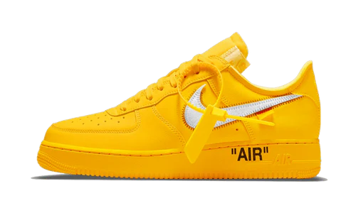 Nike Air Force 1 Low Off-White ICA University Gold (DD1876-700) | SneakerClassics
