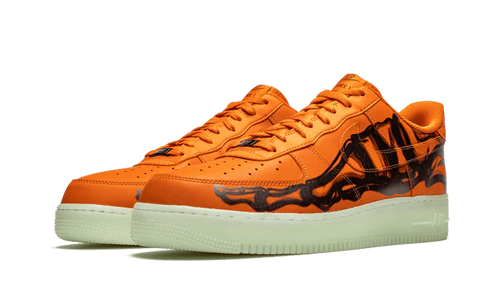 Nike Air Force 1 Low Orange Skeleton Halloween (2020) (CU8067-800) | SneakerClassics