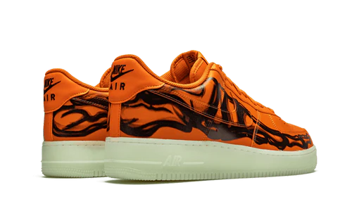 Nike Air Force 1 Low Orange Skeleton Halloween (2020) (CU8067-800) | SneakerClassics
