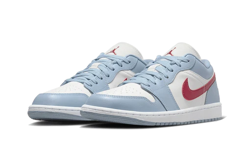 Jordan 1 Low Blue Whisper Dune Red (Women's) (DC0774-164) | SneakerClassics