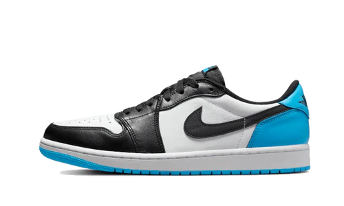 Jordan 1 Retro Low OG Black Dark Powder Blue (CZ0790-104) | SneakerClassics