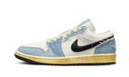 Jordan 1 Low SE WRMK Sashiko Denim (FN7670-493) | SneakerClassics