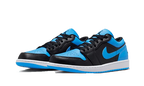 Jordan 1 Low Black University Blue (553558-041) | SneakerClassics