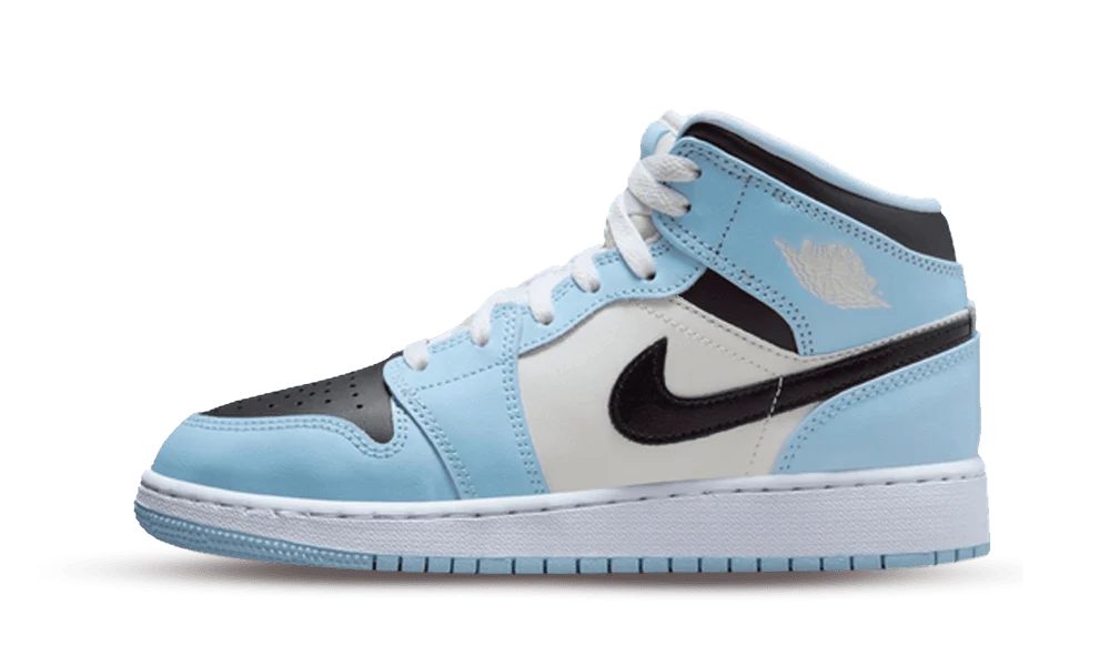 Jordan 1 Mid Ice Blue (2022) (GS)